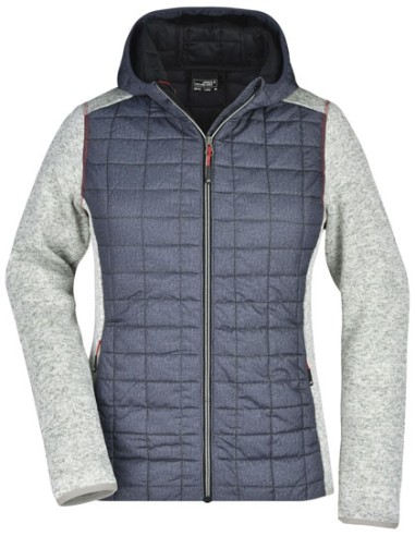 DAI-JN771-Ladies Knitted Hybrid Jacket